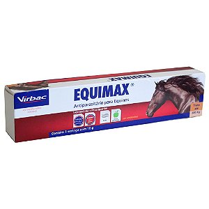 Equimax Pasta Antiparasitários Para Cavalos 10G Trata até 600 kg