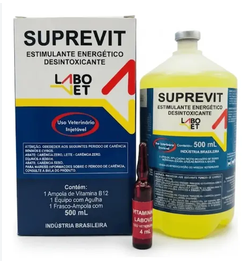 SUPREVIT 500 ML - SORO VITAMINADO ENERGETICO LABOVET