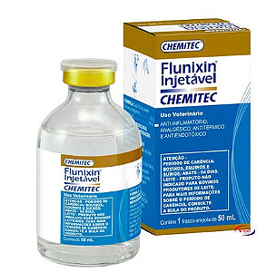 Flunixin injetavel 100 ml - anti-inflamatorio