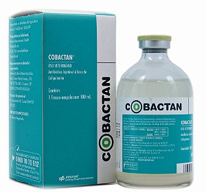 Cobactan Injetável 100ml - Antibiótico