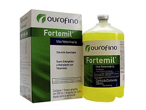 Fortemil 500 Ml Soro Fisiológico Ouro Fino