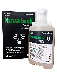 Novatack  500ml Clarion Endectocida Sem Carência Leite