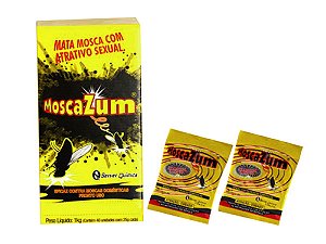 Kit Com 5 Sachês Isca Anti Mosca Moscazum Server Química