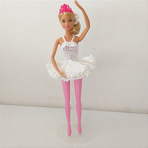 Roupa para Boneca Barbie Biquíni em Crochê