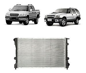 Radiador S10 Blazer Manual Diesel 2.8 Com Ar 2000-2011