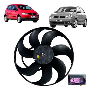 Ventoinha Do Condensador Fox / Polo / New Beetle 1999 À 2005