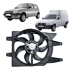 Ventoinha Radiador Fiat Uno Fire Sem Ar (modelo Bher) Gmv