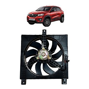 Ventoinha Radiador Renault Kwid Com E Sem Ar 2018-2019
