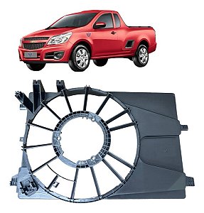 Defletor Ventoinha Montana Agile Com Ar 2017-2019 C/módulo