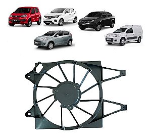 Defletor Ventoinha Palio/ Uno/ Mobi 4cc/ Fiorino 2011 À 2021