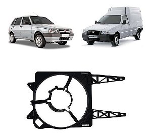 Defletor Ventoinha Fiat Uno / Fiorino Fire 2000 À 2012 C/ar