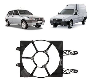 Defletor Ventoinha Fiat Uno / Fiorino Fire 2000 À 2012 S/ar