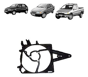 Defletor Ventoinha Do Radiador Palio 1.3 1.5/siena 1.3 1.5/s