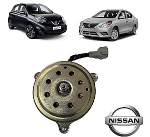 Motor Ventoinha Nissan March Versa 1.0 1.6 2014-2021