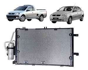 Condensador Novo Corsa / Montana 1.0 1.4 1.8 2002 À 2012