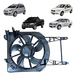 Ventoinha Palio Siena Strada Idea Fire C/ar 2001-2019 Valeo