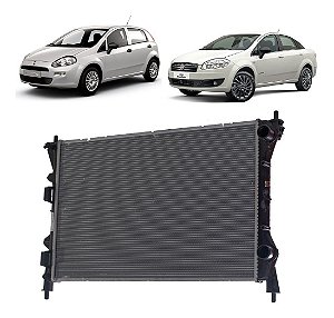 Radiador Fiat Linea 1.9 2008 2009 2010 2011 2012 (original)