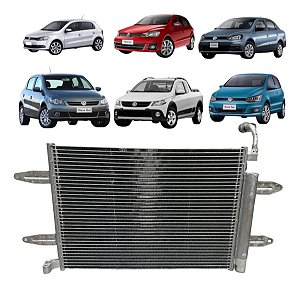 Condensador Gol Saveiro Voyage G5 G6 G7 Fox Polo Mahle
