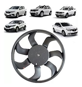 Ventoinha Sandero Logan Duster Oroch Captur 1.0 1.6 2.0 Rs