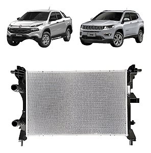 Radiador Fiat Toro Jeep Compass- 2.0 2.4 Manual E Automático