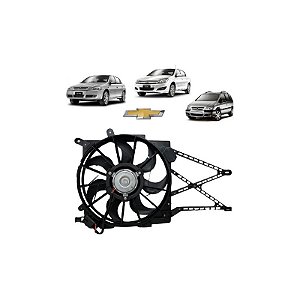 Ventoinha Radiador Astra Vectra Zafira 1999-2009 Completa