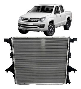 Radiador Vw Volkswagen Amarok 2.0 Com Ar 2011 A 2019 Valeo