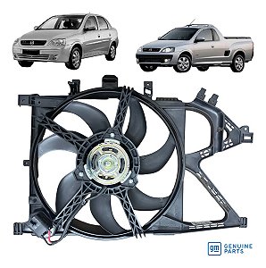 Ventoinha Montana Novo Corsa 1.0 1.4 1.8 C/ar Original Gm