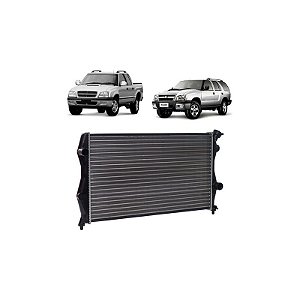 Radiador S10 Blazer Gasolina Flex Com Ar 1995-2010