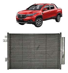Condensador Fiat Nova Strada 2020 À 2022 1.3 1.4 Original