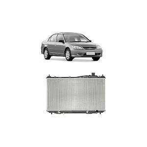 Radiador Honda Civic 2001 À 2005 Manual E Automático