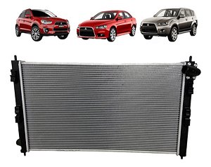 Radiador Mitsubishi Asx 2010 / Outlander 2007 / Lancer 2007