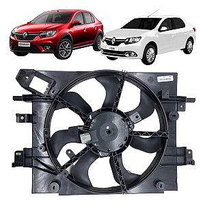 Eletroventilador Ventoinha Logan 2013 2014 2015 1.0 Valeo