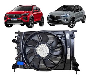 Kit Radiador Fiat Pulse 1.3 Com Ar 2020/2023 Original Fiat