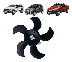 Ventoinha Radiador Strada Palio Siena Idea 1.8 Com Ar Bosch