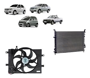 Ventoinha Palio/ Siena/ Strada/ Idea Fire Com Ar 2001 À 2019