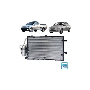 Condensador Gm Corsa E Montana Após 2003 C/ Filtro