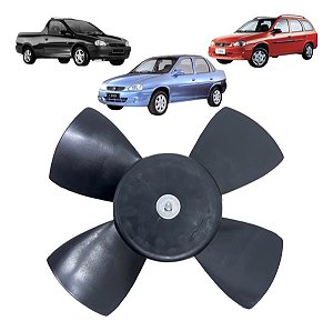 Ventoinha Radiador Corsa Classic Pickup 1996 / 2010 Com Ar