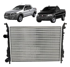 Radiador De Agua Fiat Strada Adventure 1.8 16 Válvulas 2014