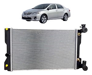Radiador Corolla 2009 2010 2011 Á 2013 - Automático E Manual