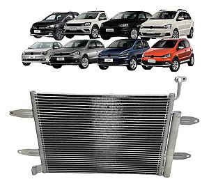 Condensador Ar Gol Voyage Fox Saveiro Polo G5 G6 G7 G8 G9