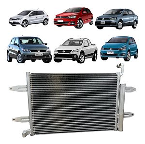 Condensador Do Ar Condicionado Gol G5 G6 G7 Voyage Saveiro