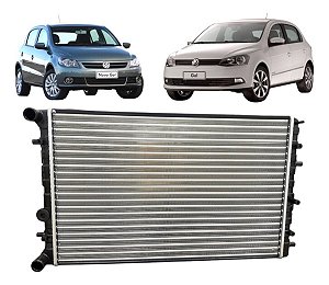 Radiador Gol G5 G6 1.0 1.6 2008 A 2018 Com Ar