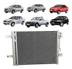 Condensador Strada Fire 1.0 1.4 Ano 09 10 11 12 13