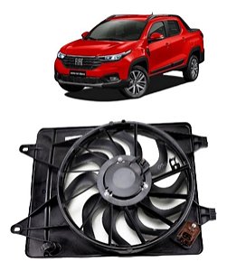 Ventoinha Radiador Fiat Nova Strada 1.4 Com Ar 2020 À 2022