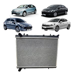 Radiador Peugeot 307 308 407 408 Citroen C4 2.0 2006 Diante