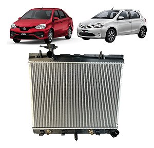 Radiador Toyota Etios 1.3 1.5 2017 2018 2019 Automático