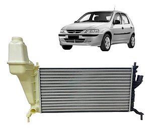 Radiador Celta 2000 À 2005 Com Reservatório Com Ar 93319449