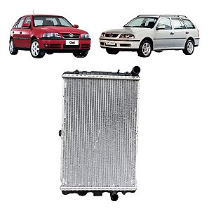 Radiador Gol/parati G2 G3 G4 1.0 At 16v- Brasado Com Ar