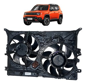Ventoinha Dupla Jeep Renegade Diesel 52127332 Original Mopar