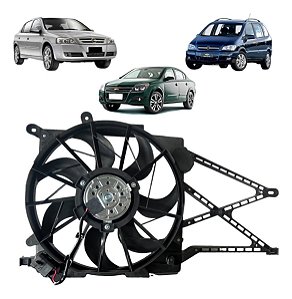 Ventoinha Radiador Astra 1.8 2.0 2006 2007 2008 Manual